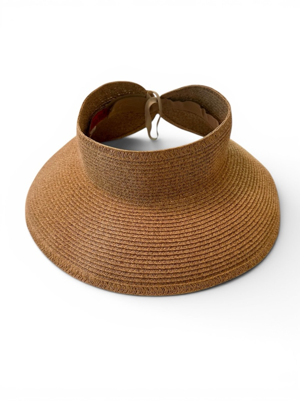 San Diego Hat Company Tan Straw Visor